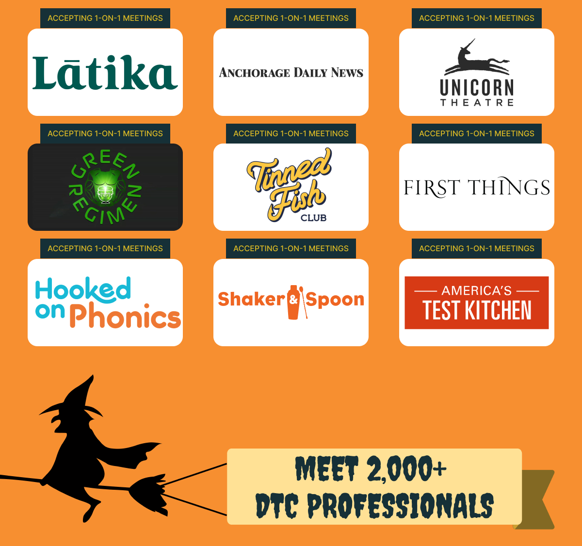 Meet 2,000+  DTC Professionals