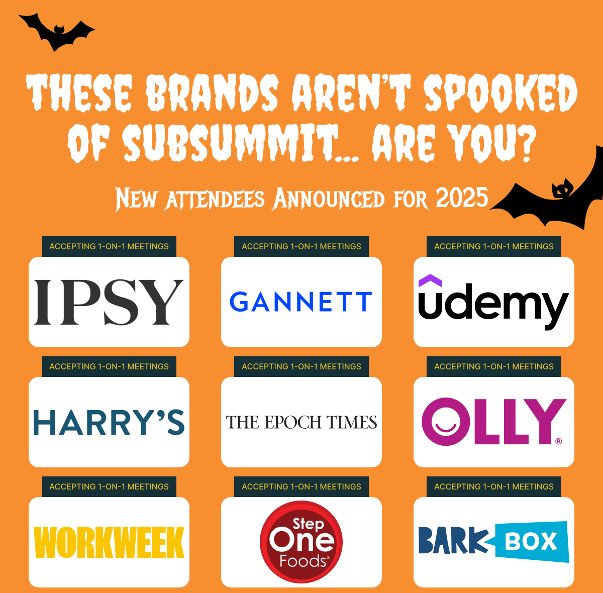 These brands aren’t spooked of SubSummit... are you_